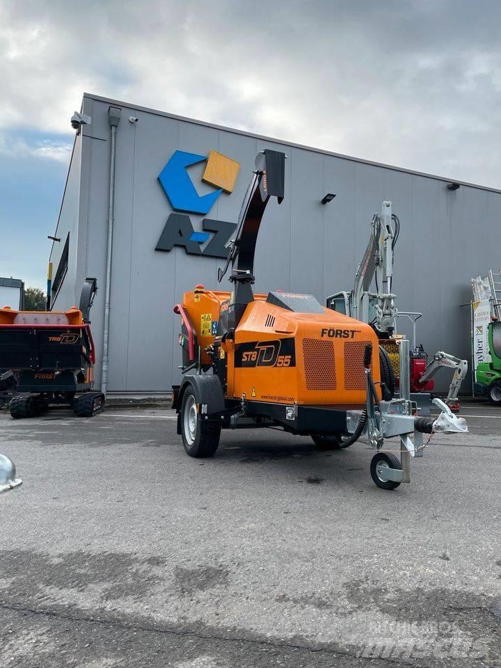  Först ST8D55 Flishuggere / neddelere