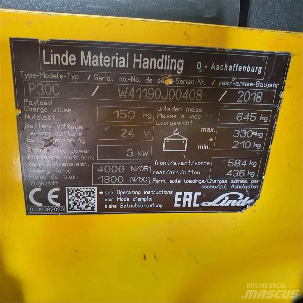 Linde P30C Bugsertruck