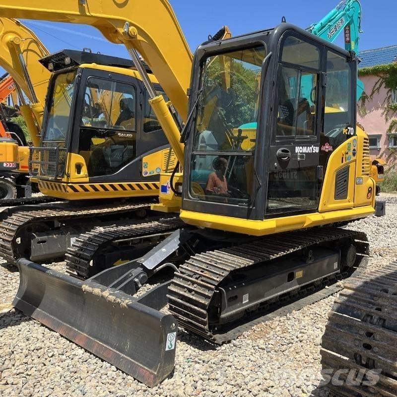 Komatsu PC 70 Gravemaskiner på larvebånd