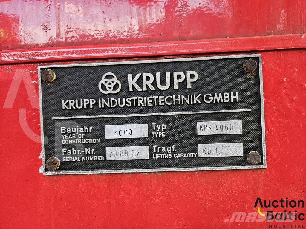 Krupp KMK 4060 Lastbil med kran