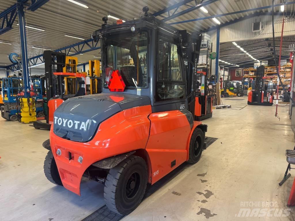Toyota 9 FBM 60 T El gaffeltrucks