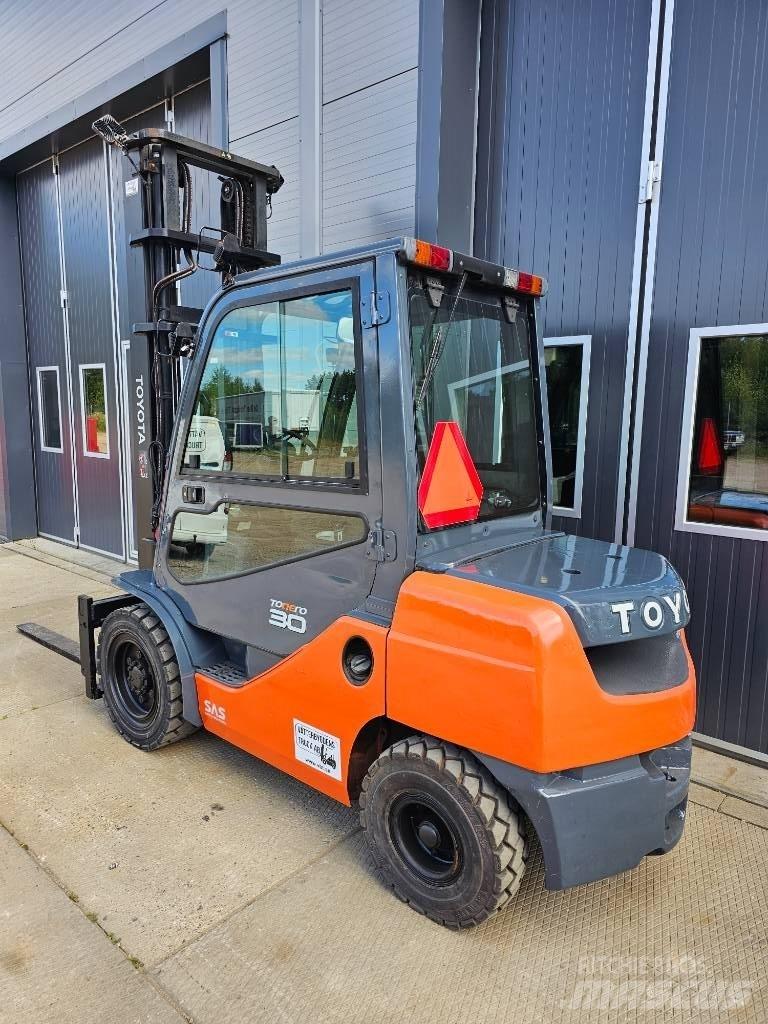 Toyota 8 FD 30 Diesel gaffeltrucks