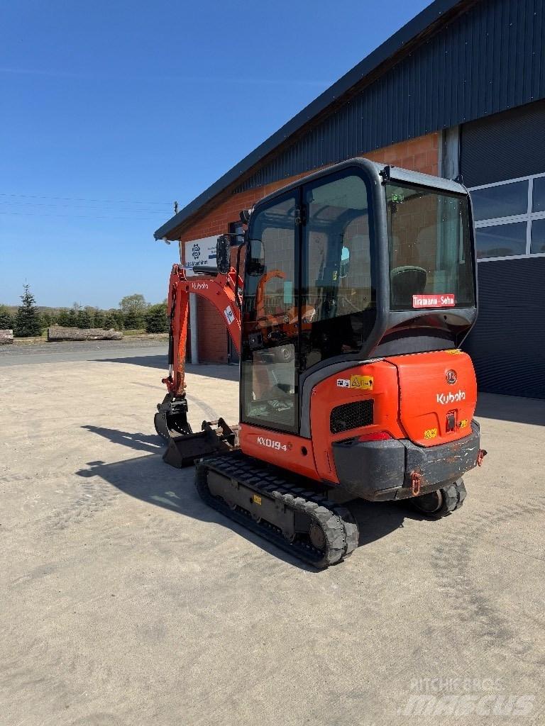 Kubota KX 019-4 Minigravemaskiner