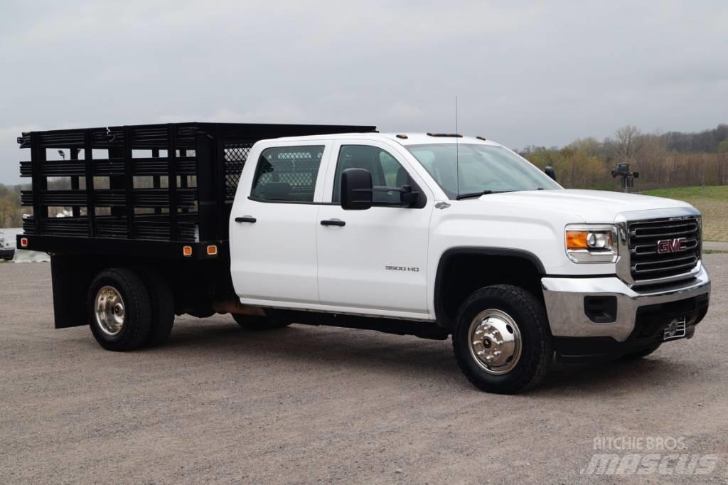 GMC Sierra 3500 HD Lastbil med lad/Flatbed