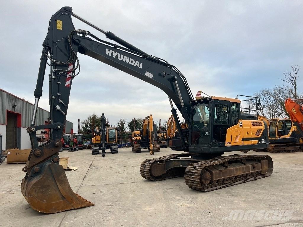 Hyundai HX 210 AL Gravemaskiner på larvebånd