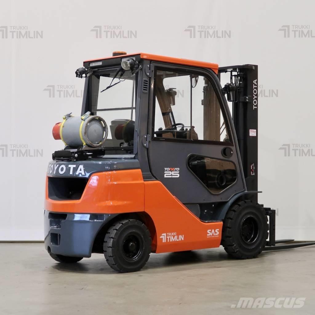 Toyota 02-8FGF25 LPG gaffeltrucks