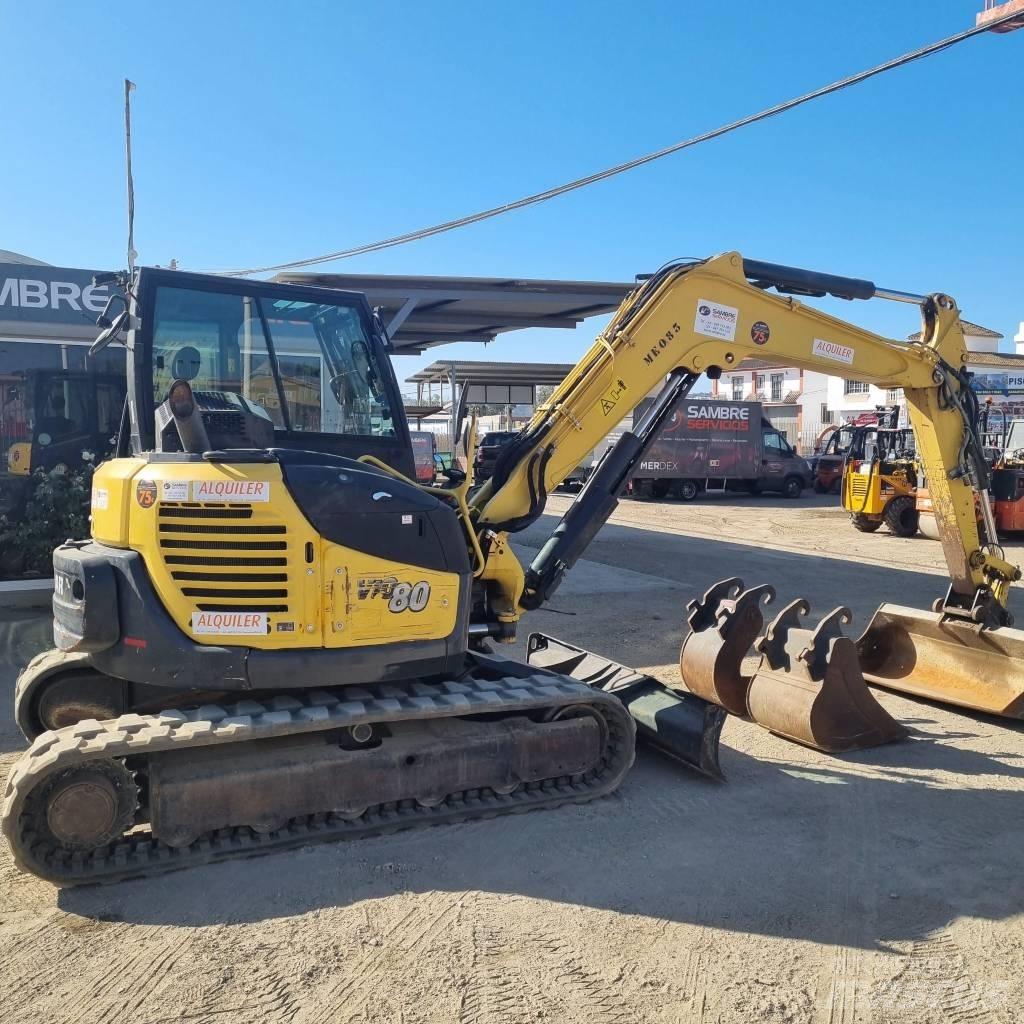 Yanmar Vio 80-1A Midi-gravemaskiner 7t - 12t