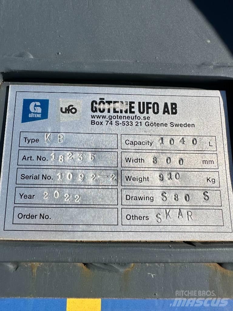 UFO KB-S80 Gravemaskiner på larvebånd