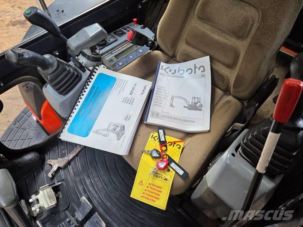 Kubota KX 101-3 A Minigravemaskiner