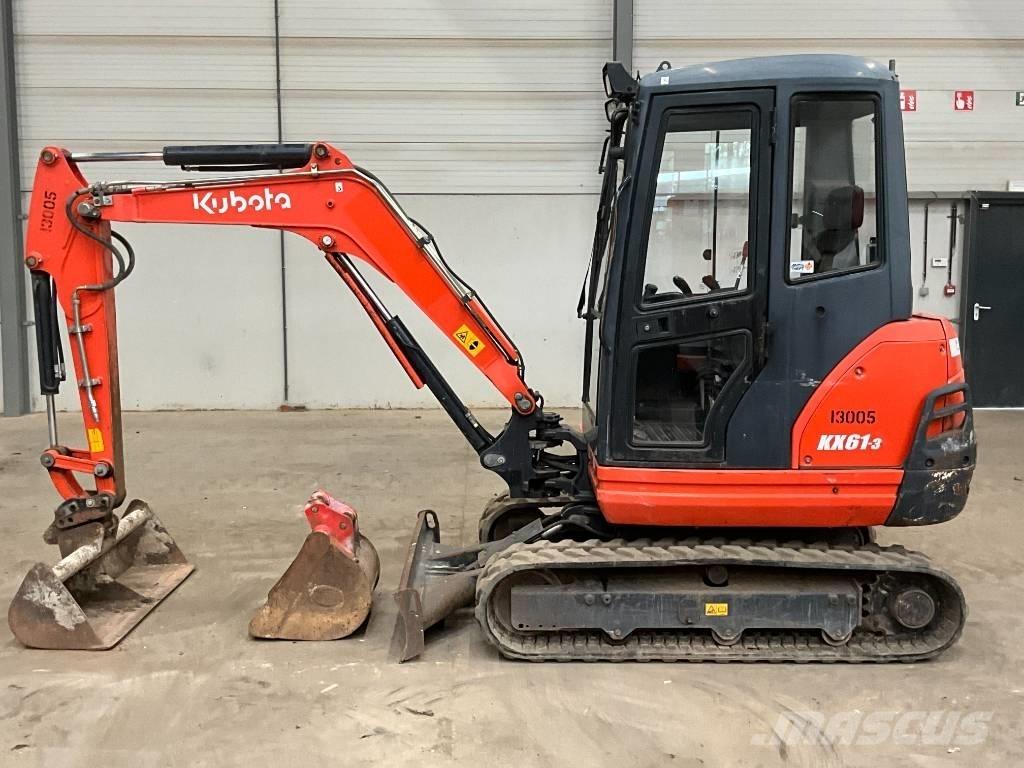 Kubota KX 61-3 Minigravemaskiner