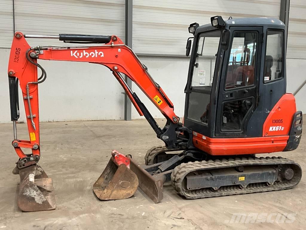 Kubota KX 61-3 Minigravemaskiner