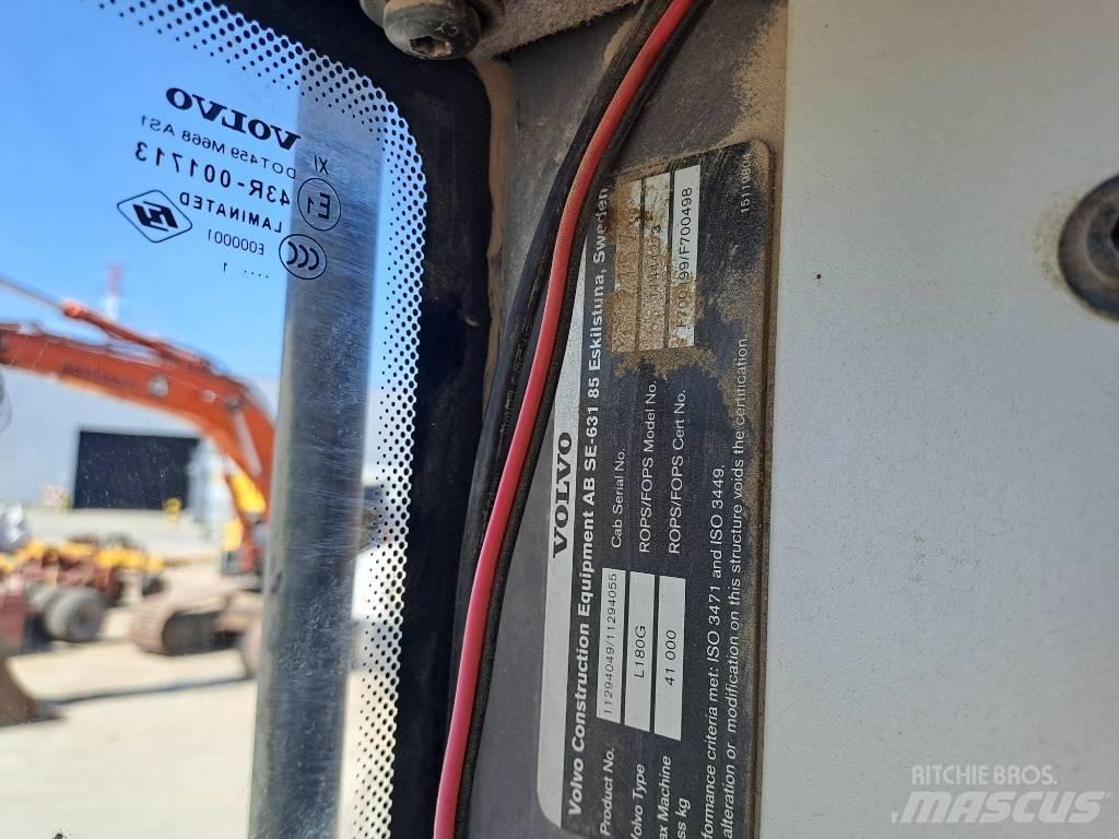 Volvo L180G Læssemaskiner på hjul