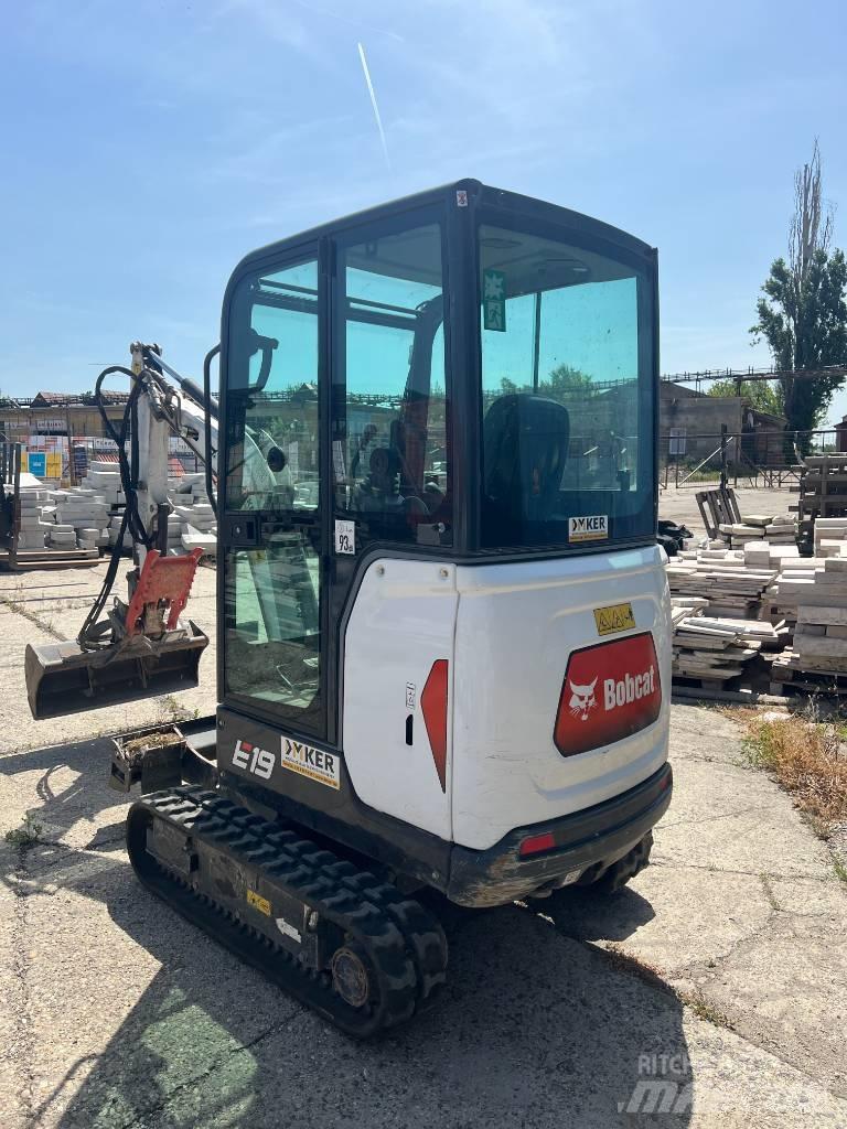 Bobcat E 19 Minigravemaskiner