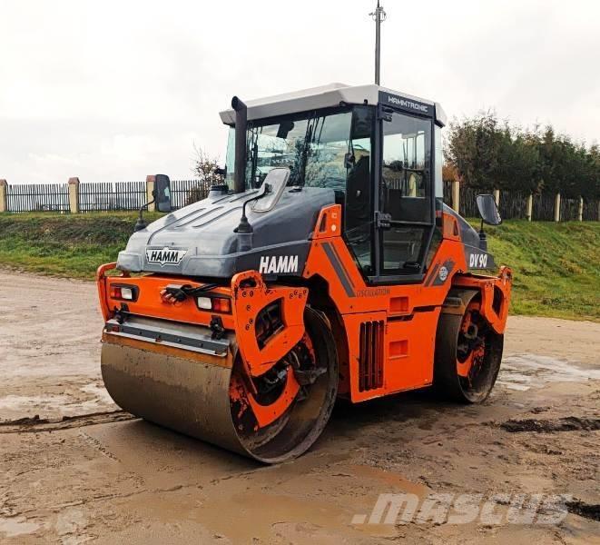 Hamm DV 90 Tvilling tromle