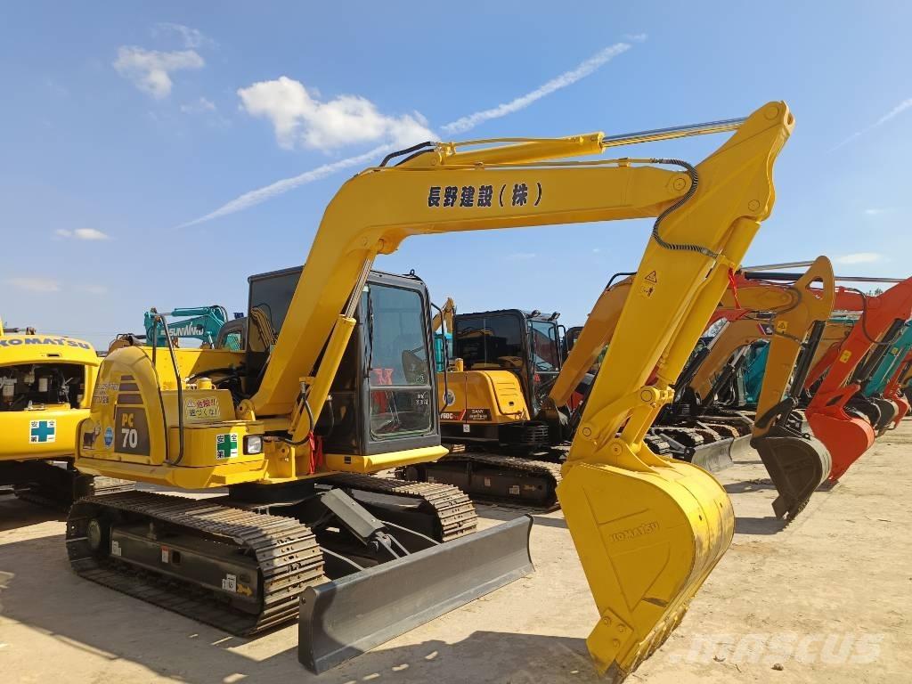 Komatsu PC 70 Gravemaskiner på larvebånd