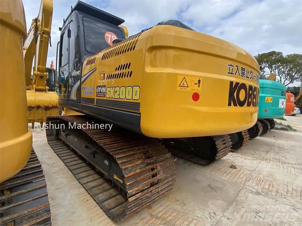 Kobelco SK200 Gravemaskiner på larvebånd