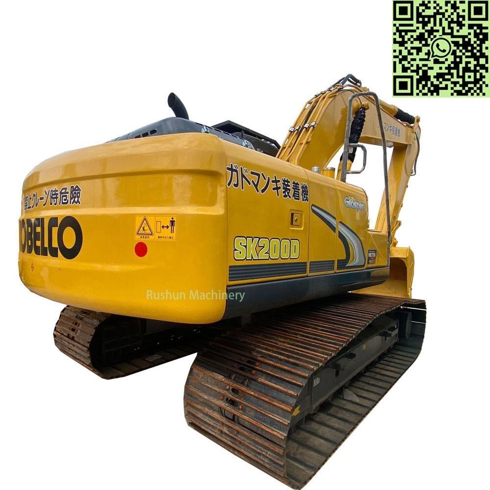 Kobelco SK200 Gravemaskiner på larvebånd