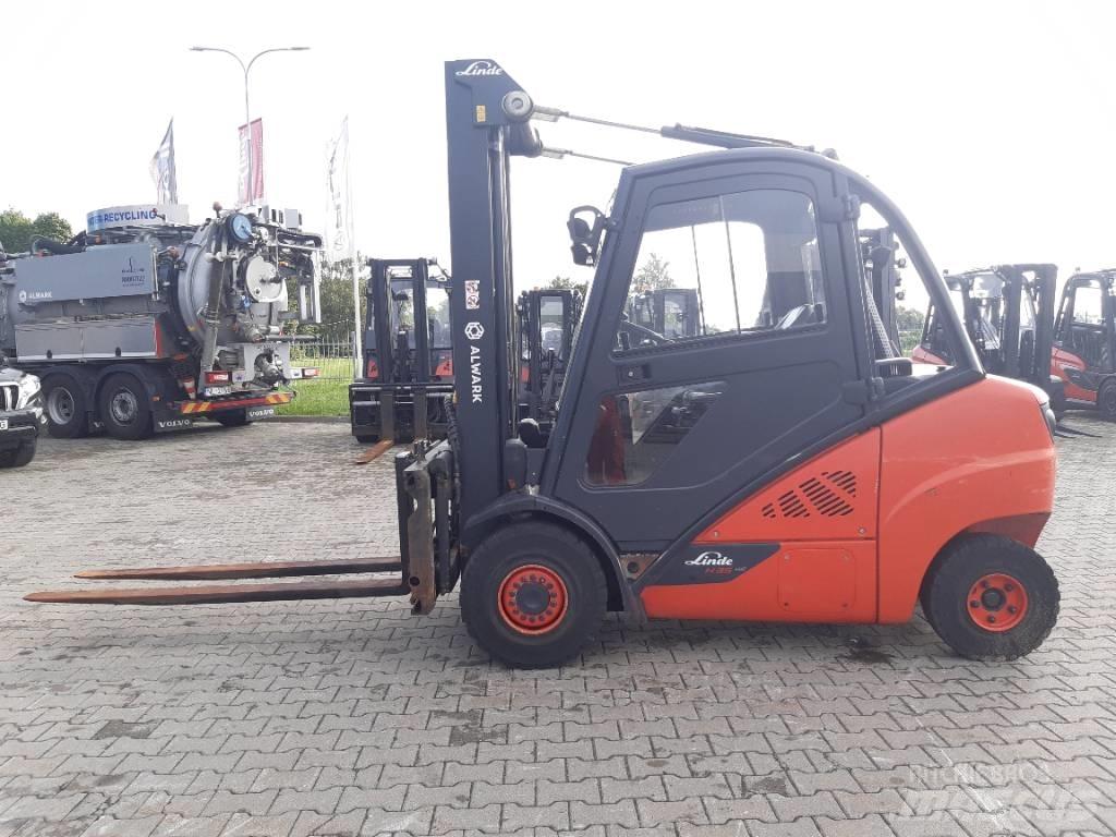 Linde H 35 D Diesel gaffeltrucks