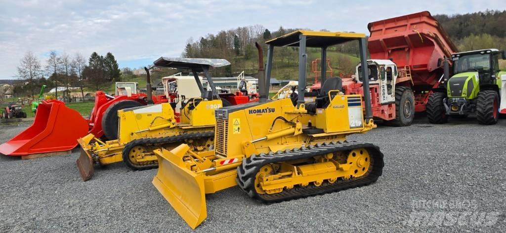 Komatsu D 21 P-8 Bulldozer på larvebånd