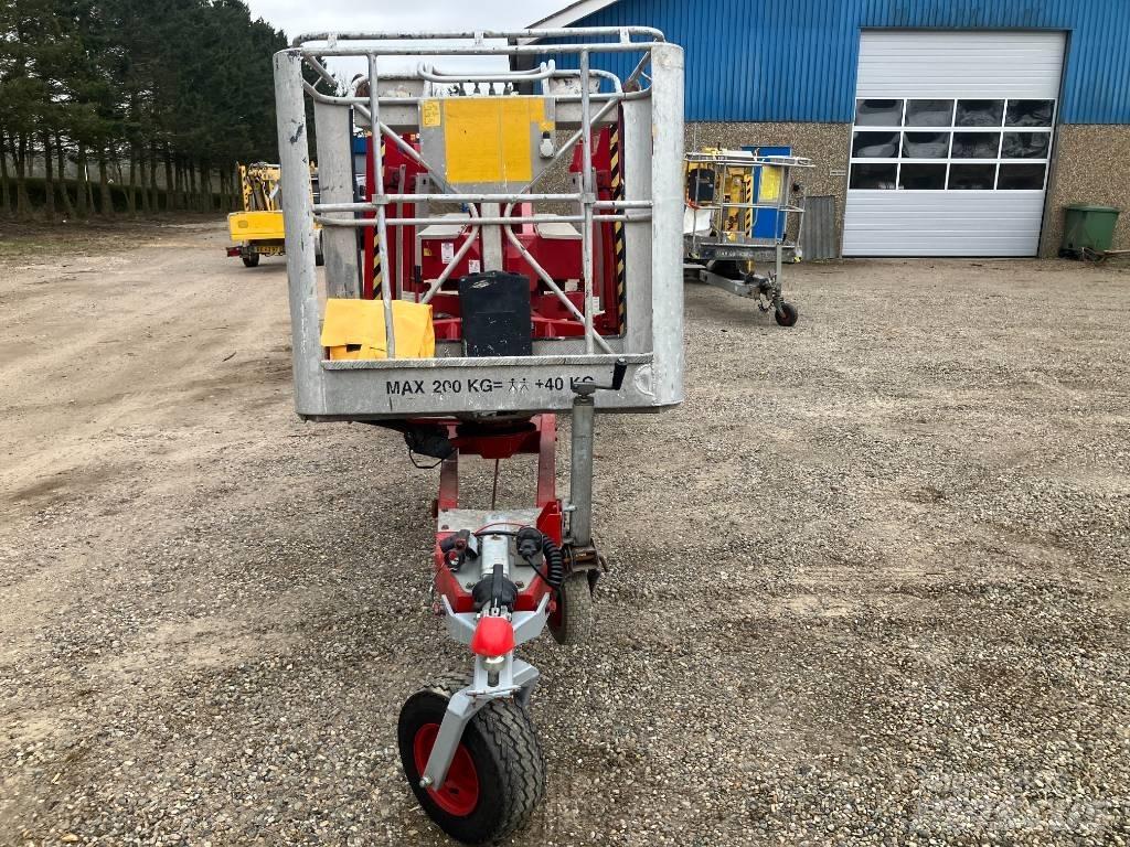 Omme 1650 EBZ Trailermonterede lifte