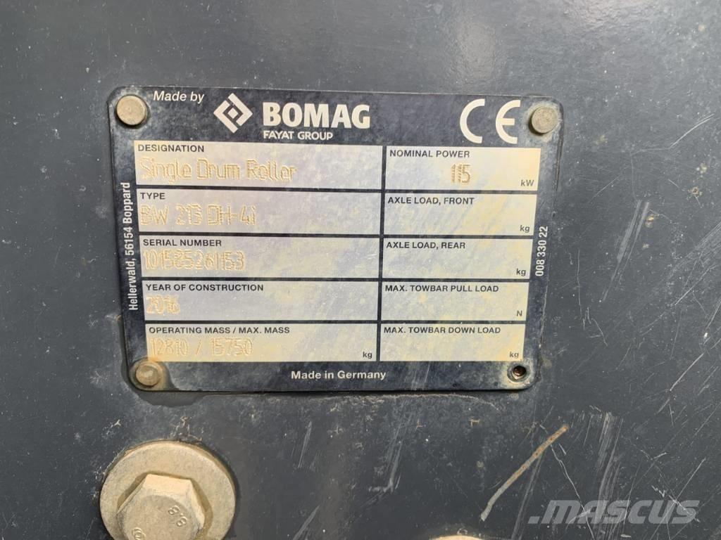 Bomag BW 213 D H-4 i Jordvibrationstromler