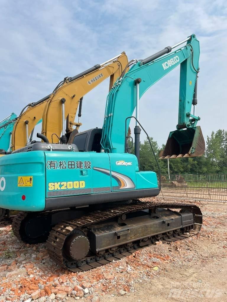 Kobelco 200 Gravemaskiner på larvebånd