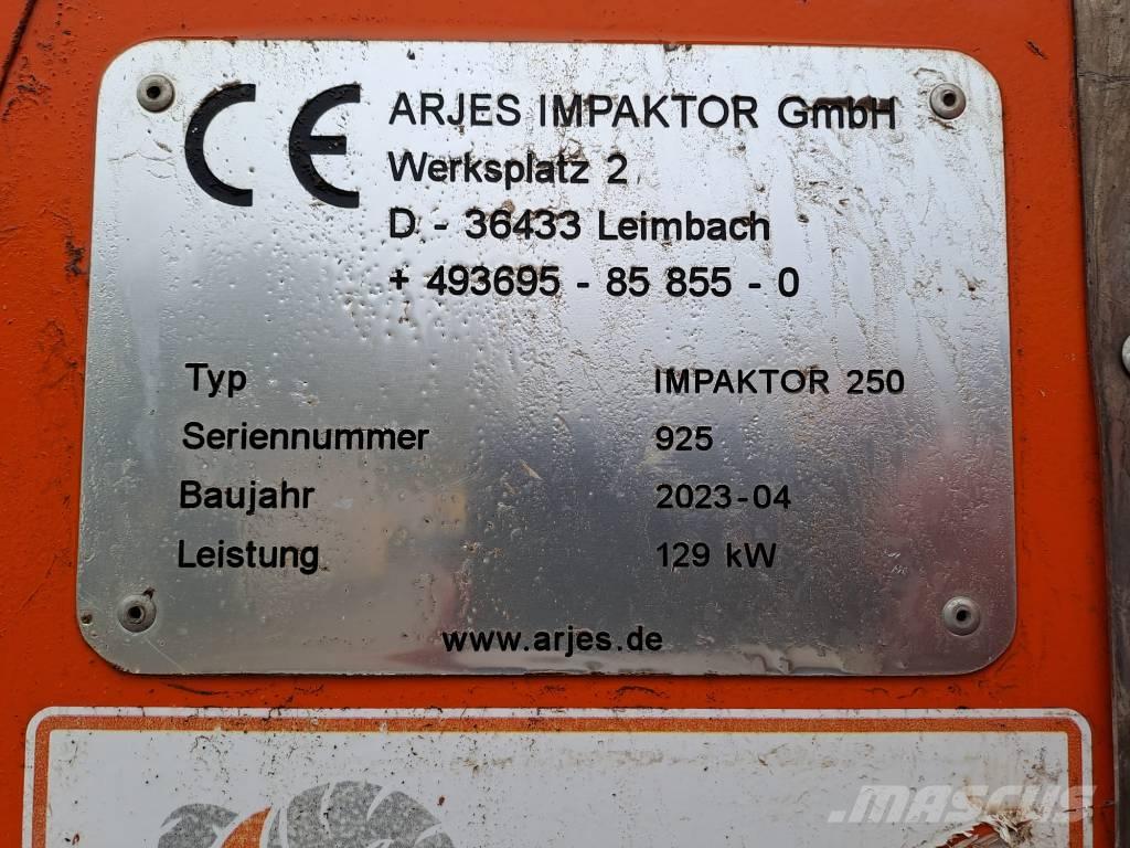 Arjes Impaktor 250 Mobile knusere