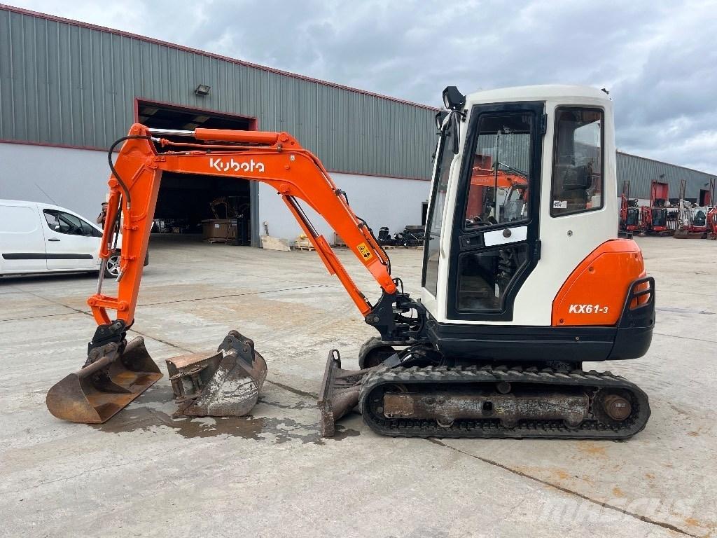 Kubota KX 61-3 Minigravemaskiner