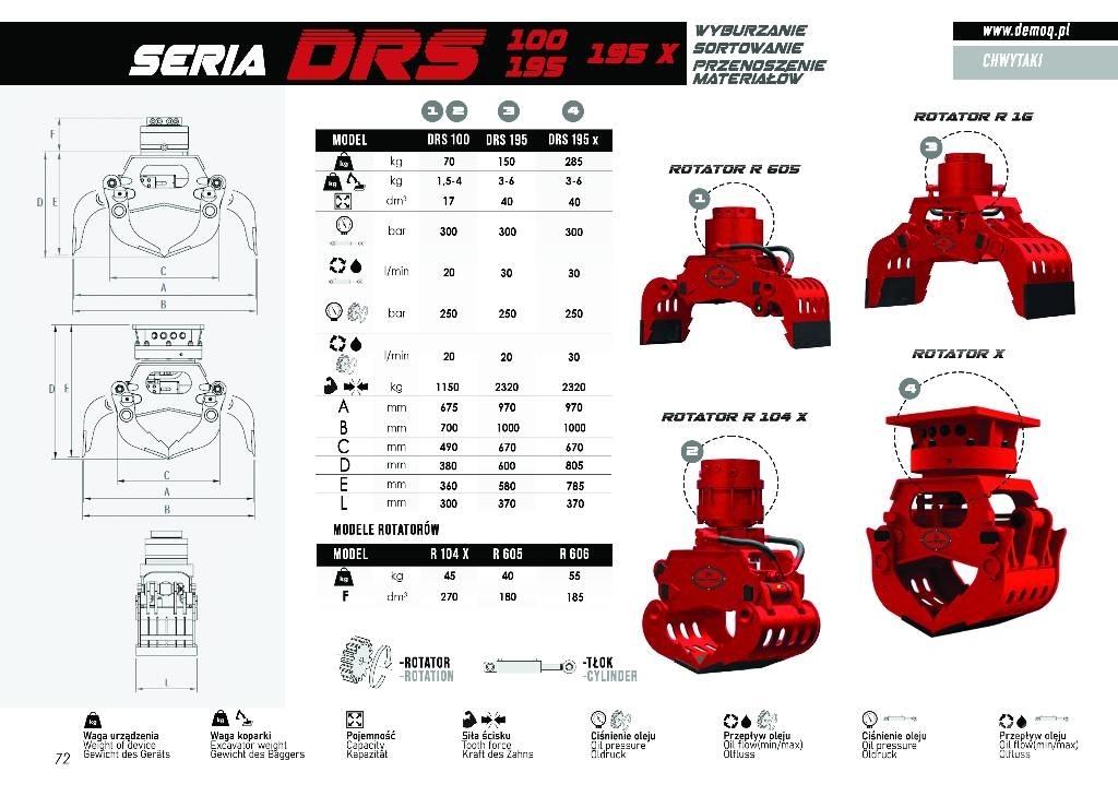 DEMOQ DSR1300 Gribere