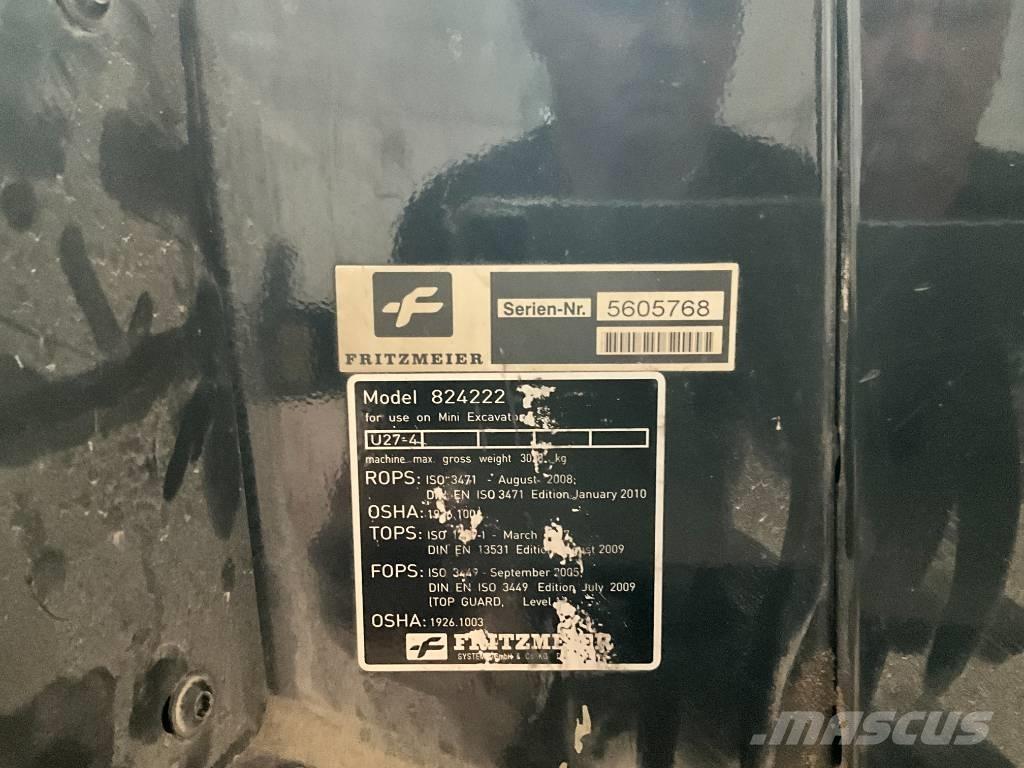 Kubota U 27-4 Kabiner og interiør