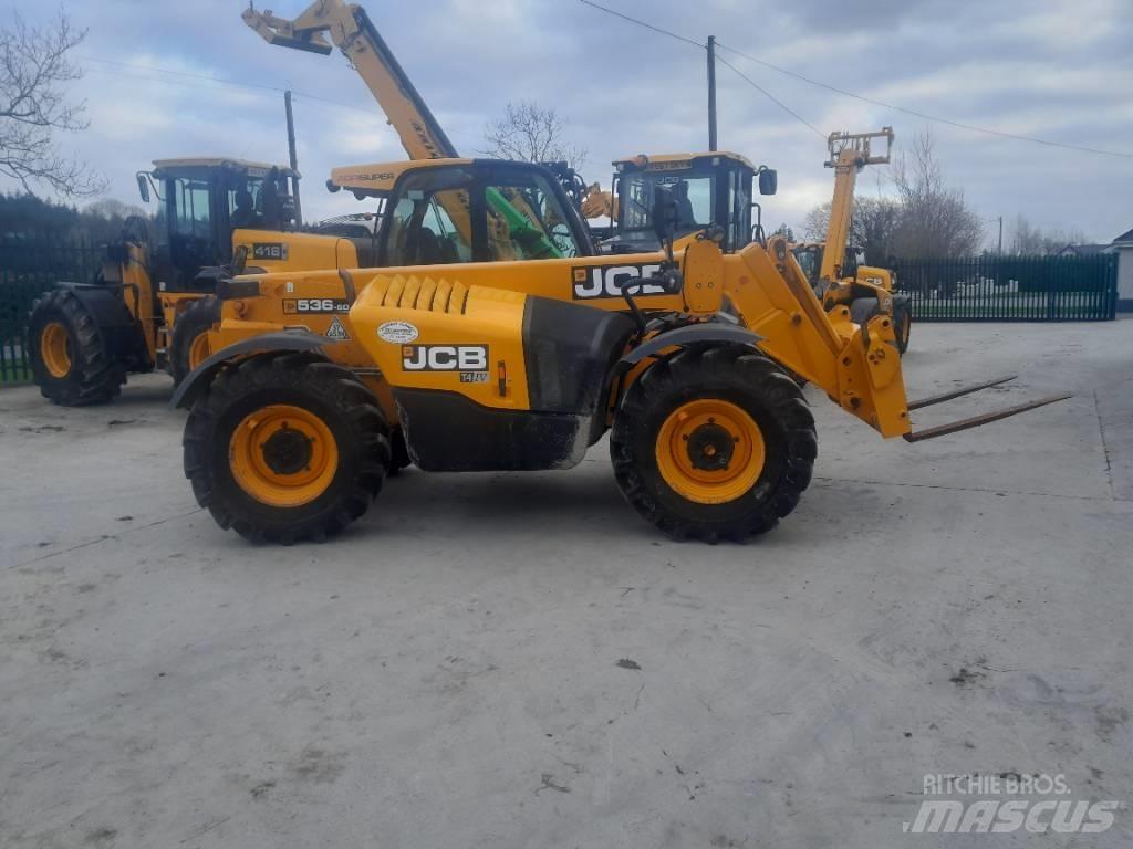 JCB 536-60 Teleskoplæssere til landbrug