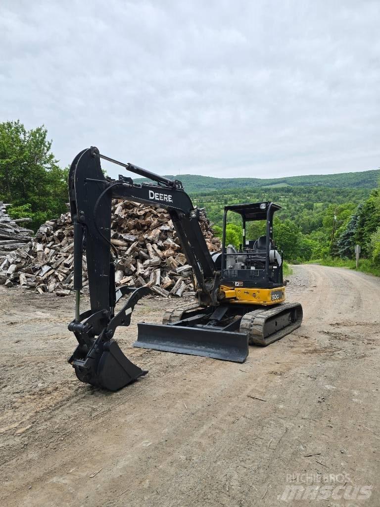 DEERE 50G Minigravemaskiner