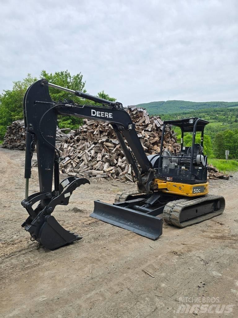 DEERE 50G Minigravemaskiner