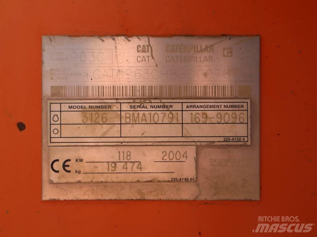 CAT 963 C Larvebåndslæssere