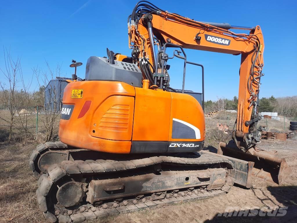 Doosan DX140LCR-5 Gravemaskiner på larvebånd