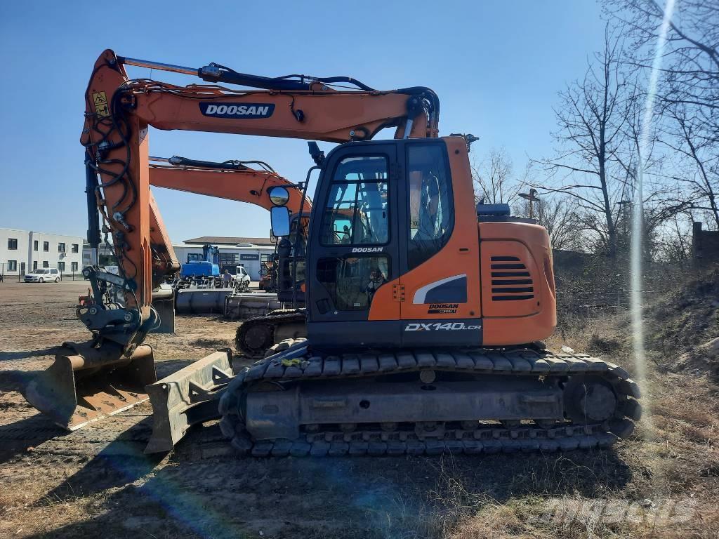 Doosan DX140LCR-5 Gravemaskiner på larvebånd
