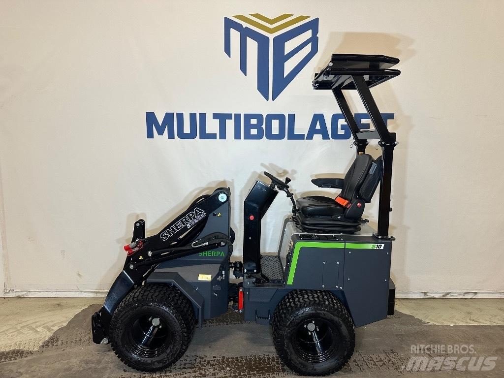 Sherpa S10 Elektrisk Minilæsser - skridstyret