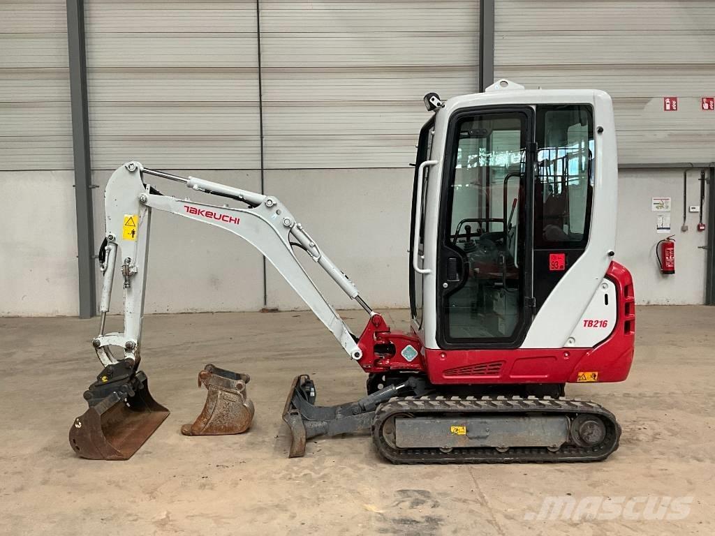 Takeuchi TB 216 Minigravemaskiner
