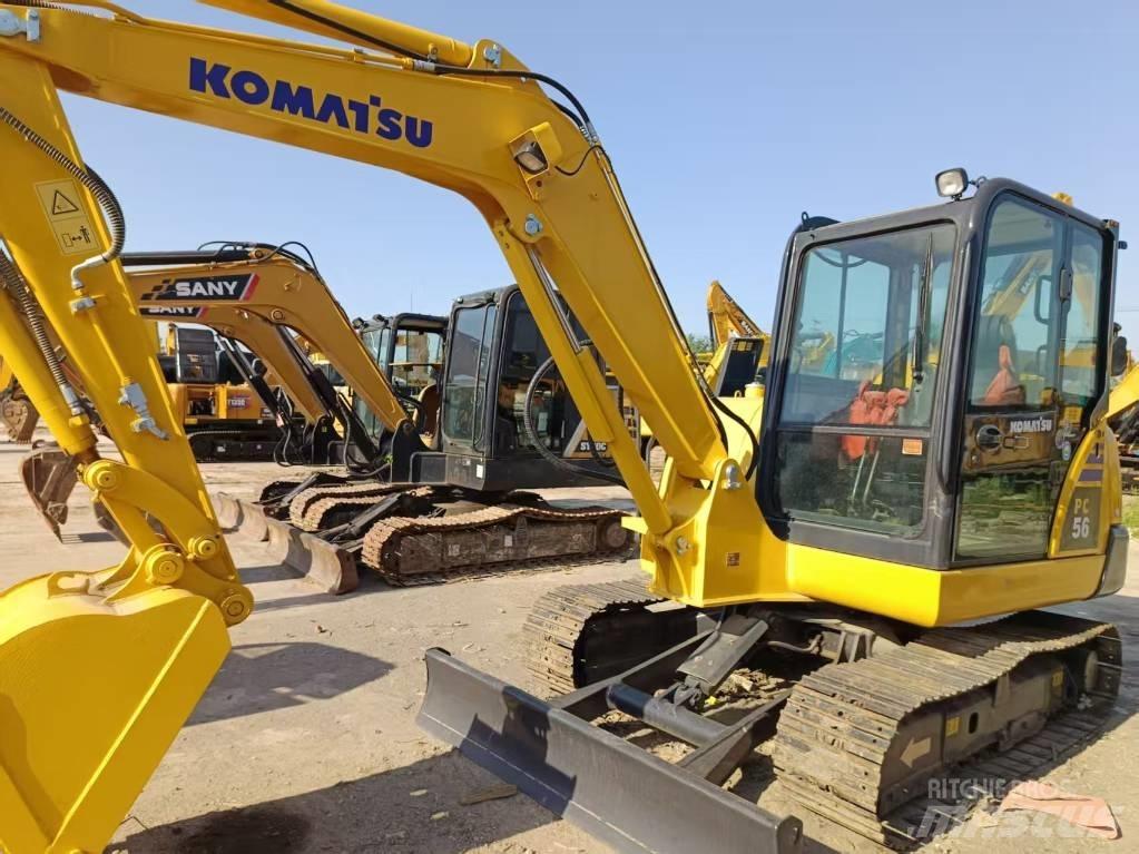 Komatsu PC56 Gravemaskiner på larvebånd