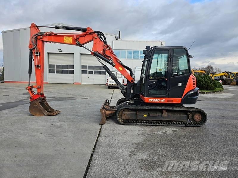 Kubota KX 080-4 Midi-gravemaskiner 7t - 12t