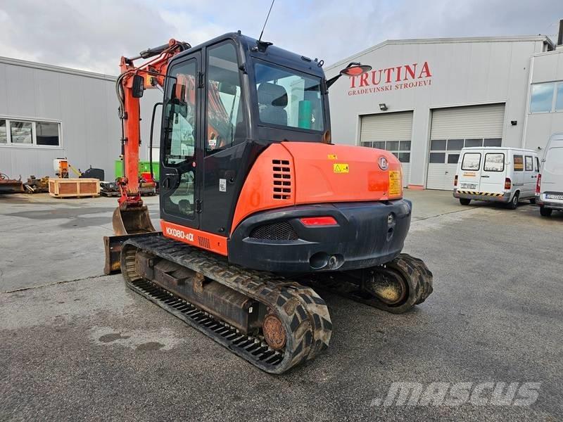 Kubota KX 080-4 Midi-gravemaskiner 7t - 12t