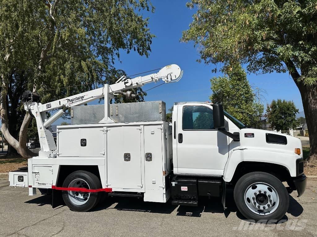 GMC Topkick C 7500 Lastbil med kran