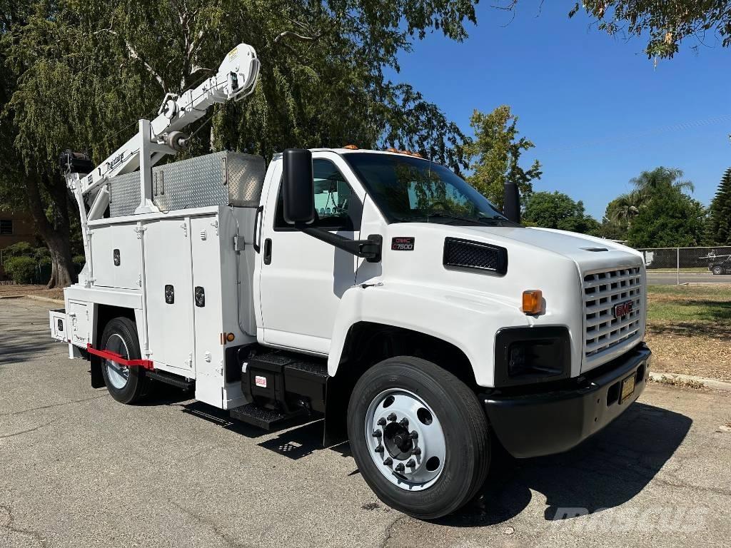 GMC Topkick C 7500 Lastbil med kran