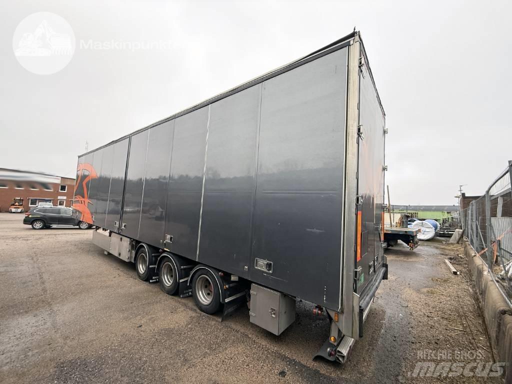Limetec PPU 342 Semi-trailer med fast kasse