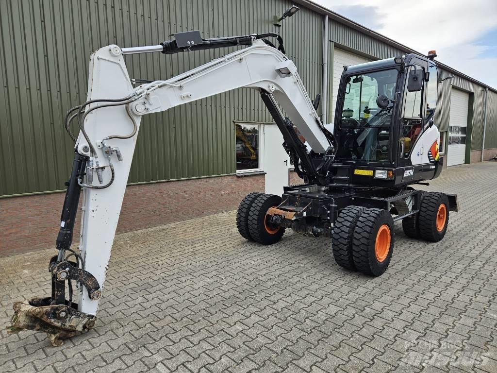 Bobcat E57W Gravemaskiner på hjul