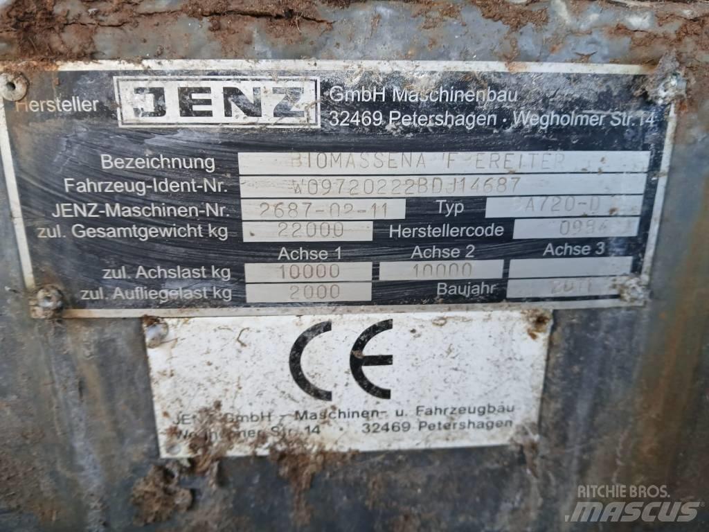 JENZ BA 720 D Flishuggere / neddelere
