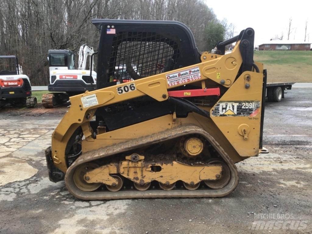 CAT 259 D Minilæsser - skridstyret
