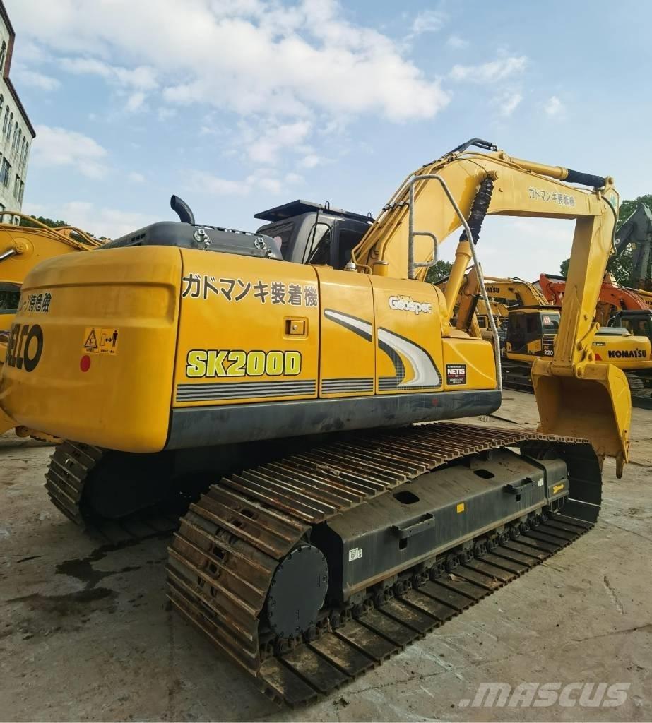 Kobelco SK 200 Gravemaskiner på larvebånd