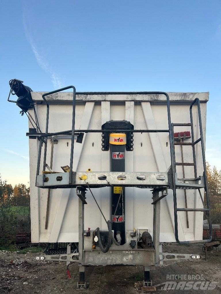 Zaslaw 50m3 Semi-trailer med tip