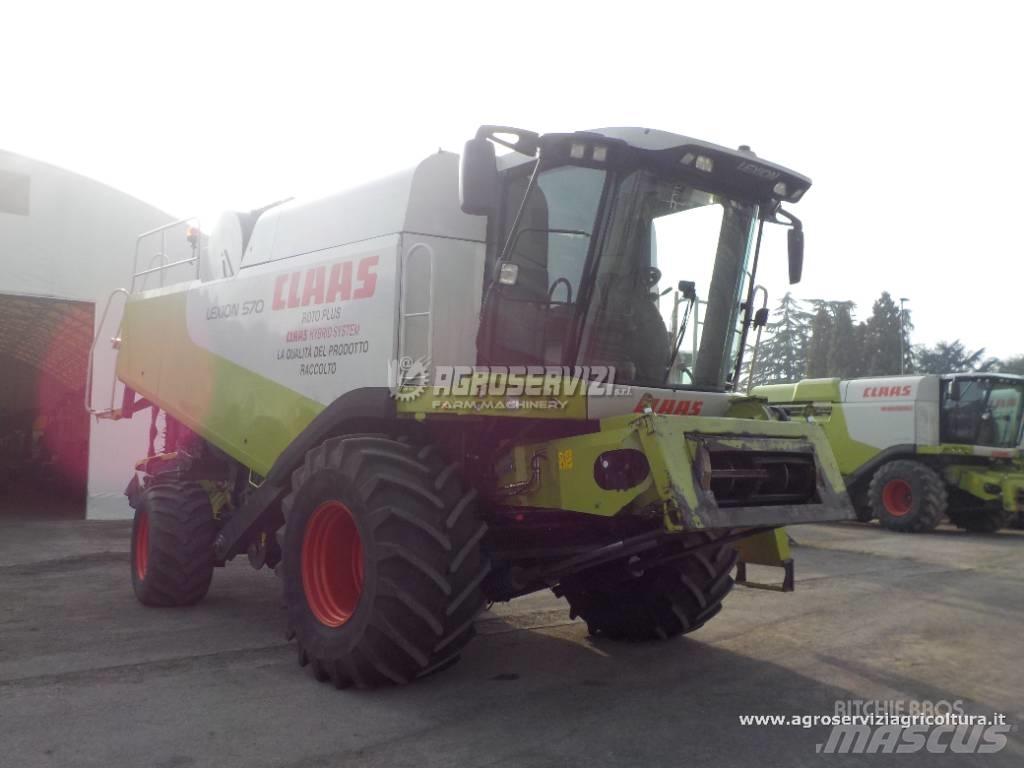 CLAAS LEXION 570 Mejetærskere